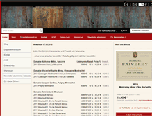 Tablet Screenshot of feineweine.de